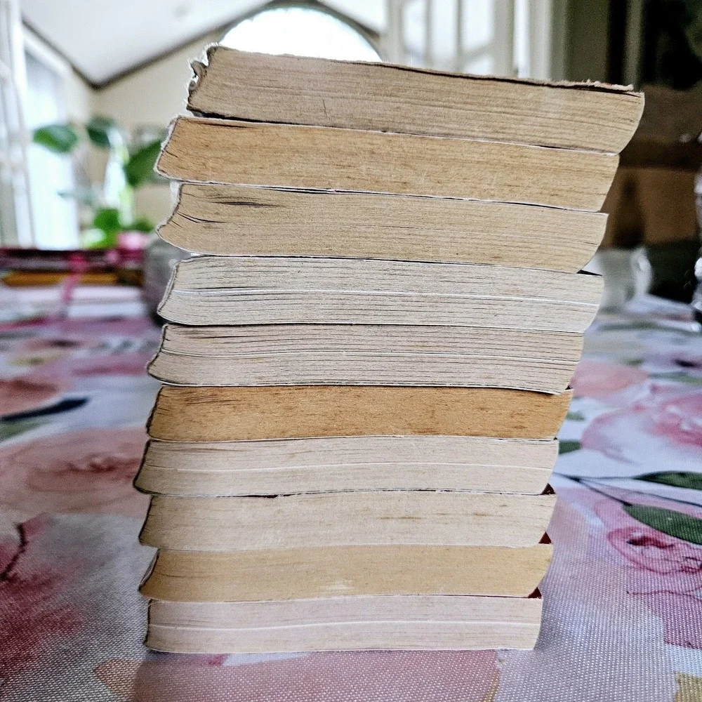 *silhouette desire paperback romance novels lot of 10‎ books 80's & 90's